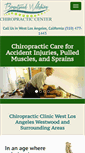 Mobile Screenshot of chiropractor-losangeles.com
